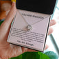 You Are Enough | Love Knot Necklace