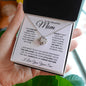 To My Beautiful Mom | Love Knot Necklace