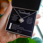 Soulmate | I Found Love Knot Necklace (Block)