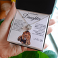 Love Knot Necklace | Beautiful Daughter This Old Lion White Card