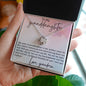 My Light, My Hope, My Joy Granddaughter | Love Knot Necklace
