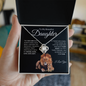 Proud to be Your Dad | Love Knot Necklace Black Card