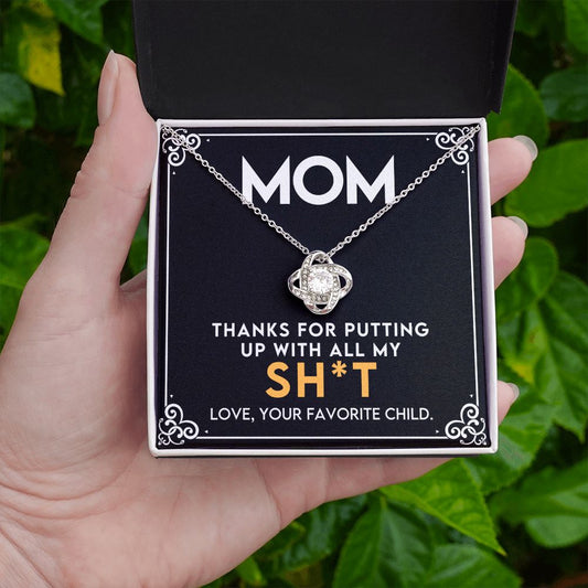 Thanks Mom | Love Knot Necklace