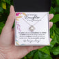 Our Amazing Daughter on Graduation Day | Love Knot Necklace