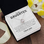 I'd Give Anything Daughter | Love Knot Necklace