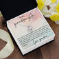 My Light, My Hope, My Joy Granddaughter | Love Knot Necklace