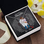 Dance in the Rain | Love Knot Necklace (Dark Background)