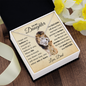 To My Daughter I Promise to Love you | Love Knot Necklace