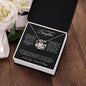 Most Beautiful Chapter | Love Knot Necklace Black Card