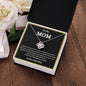 To My Mom Love Your Son | Love Knot Necklace