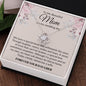 Beautiful Mom Wedding Day | Love Knot Necklace