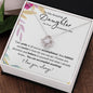 My Amazing Daughter on Graduation Day | Love Knot Necklace