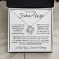To My Loving Future Wife | Love Knot Necklace
