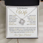 Wife Love & Light | Love Knot Necklace