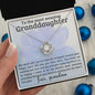 My Sweet Girl Love Grandma | Love Knot Necklace