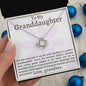 Sweetest, Kindest, Funniest Granddaughter | Love Knot Necklace