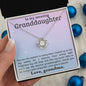 Loving Light Granddaughter | Love Knot Necklace