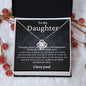 What You're Made of Daughter | Love Knot Necklace