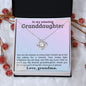 Loving Light Granddaughter | Love Knot Necklace