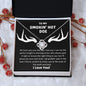 To My Smokin' Hot Doe | Love Knot Necklace (V2)