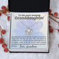 My Sweet Girl Love Grandma | Love Knot Necklace