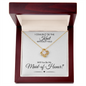 Maid of Honor Love Knot Necklace