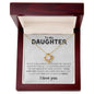 I'd Give Anything Daughter | Love Knot Necklace