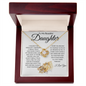 Beautiful Daughter | Lion Face to Face Love Knot Necklace