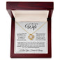 To My Loving Wife | Love Knot Necklace