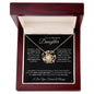 Most Beautiful Chapter | Love Knot Necklace Black Card