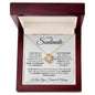 To My Soulmate, I Love You | Love Knot Necklace