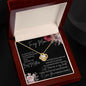 To My Mom Thank You for the Love | Love Knot Necklace