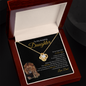Love Knot Necklace | Amazing Daughter Gold This Old Lion