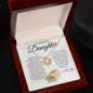 Beautiful Daughter | Lion Face to Face Love Knot Necklace