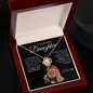 Proud to be Your Dad | Love Knot Necklace Black Card