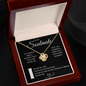 Soulmate | I Found Love Knot Necklace (Block)