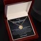 What You're Made of Daughter | Love Knot Necklace