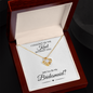 Bridesmaid Love Knot Necklace