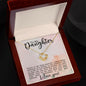 Cheers To My daughter | Love Knot Necklace