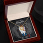 Dance in the Rain | Love Knot Necklace (Dark Background)
