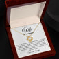 You Are Enough Wife | Love Knot Necklace