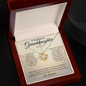 Granddaughter I Hope | Love Knot Necklace