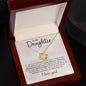 Most Precious Daughter | Love Knot necklace