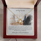 Fiancé More Than a Simple Word | Love Knot Necklace