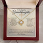 Granddaughter I Hope | Love Knot Necklace