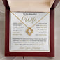 Wife Love & Light | Love Knot Necklace