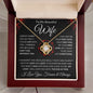 I Can't Live Without You | Love Knot Necklace