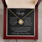 Wife In Your Eyes | Love Knot Necklace