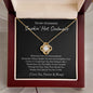 To My Stunning Smokin' Hot Soulmate | Love Knot Necklace (Black Card)