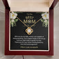 To The Best Mom In The World | Love Knot Necklace